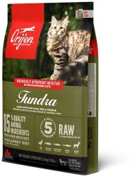 Корм Orijen Tundra Cat сухий з м'ясом, птицею та рибою для котів будь-якого віку 5.4 кг (0064992283544) від виробника Orijen