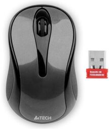 Миша бездротова A4Tech G3-280N Grey USB V-Track G3-280N (Glossy grey) від виробника A4Tech