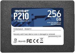 Накопичувач SSD  256GB Patriot P210 2.5" SATAIII TLC (P210S256G25) від виробника Patriot