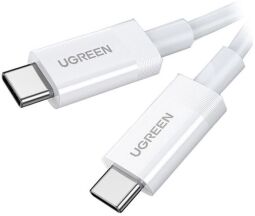 Кабель Ugreen US506 USB Type-C - USB Type-C (M/M), 0.8 м, White (40113) від виробника Ugreen