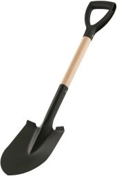 Лопата штыковая 2E Digger 1, компактная, деревянный черенок, 1.5мм, 78см, 0.93кг (2E-S78W) от производителя 2E