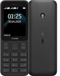 Мобiльний телефон Nokia 125 Dual Sim Black (Nokia 125 Black) від виробника Nokia