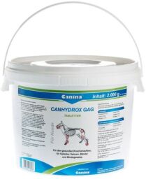 Вітаміни Canina PETVITAL Canhydrox GAG для відновлення кісток та суглобів у собак 1200 табл (4027565123537) від виробника Canina