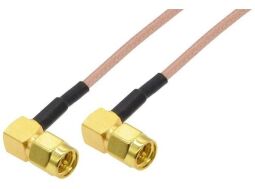 Антенний кабель 4Hawks RP-SMA to RP-SMA cable, R/A, black, H155, 5м, 1 шт (C1-B-5) від виробника 4Hawks