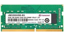 Пам'ять ноутбука Transcend DDR4  8GB 3200 (JM3200HSB-8G) від виробника Transcend