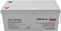 Акумуляторна батарея LogicPower 12V 200AH (LPM-MG 12 - 200 AH) AGM мультигель  (LP3875) від виробника LogicPower