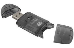 Кардрідер USB2.0 Gembird FD2-SD-1 Gray від виробника Gembird