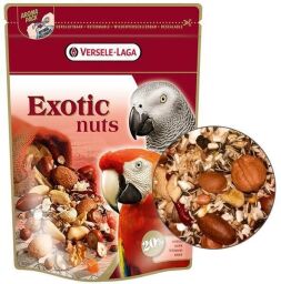 Корм для великих папуг Versele-Laga Prestige Premium Parrots Exotic Nuts Mix 0.75 кг (217825) від виробника Versele-Laga