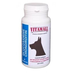 Кормовая добавка VitamAll для укрепления суставов и костей, для собак, 65 таблеток (53495) от производителя Vitamall