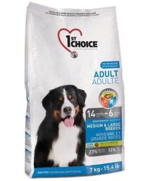 1st Choice Adult Medium & Large Chicken 15 кг Фест Чойс курка корм для дорослих собак середніх і великих порід
