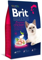 Корм Brit Premium by Nature Cat Sterilised сухий з куркою для стерилізованих котів 8 кг