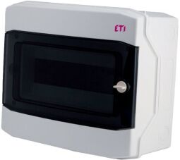 Пластиковий щит ETI, ECH 12PT (12 модулів, зовнішнього виконання IP65)