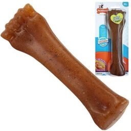 Іграшка для цуценят Nylabone Puppy Chew Bone Нілабон кістка жувальна, для цуценят до 16 кг, смак курки