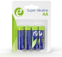 Батарейка EnerGenie Super Alkaline AA/LR06 BL 4 шт (EG-BA-AA4-01) от производителя Energenie