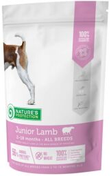 Nature's Protection Junior Lamb All breeds 7.5 кг сухой корм для щенков всех пород с ягненком (NPS45747) от производителя Natures Protection
