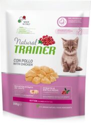 Сухий корм Trainer Natural Super Premium Kitten для кошенят з куркою 0.3 кг (8059149230443) від виробника Trainer