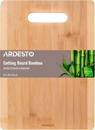 Кухонна дошка Ardesto Midori, 33*24*0.9 см, бамбук (AR1433BM) від виробника Ardesto