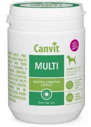 Вітаміни Canvit Multi for dogs для зміцнення імунітету у собак різного віку 500 гр