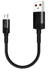 Кабель Grand-X USB - micro USB (M/M), Cu, Power Bank, 0.2 м, Black (FM-20M) від виробника Grand-X