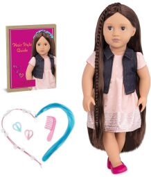 Лялька Our Generation Кейлін 46 см зі зростаючими волоссям, брюнетка (BD31204Z) від виробника Our Generation