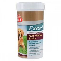 Мультивітамінний комплекс 8in1 Excel Multi Vit-Senior для літніх собак таблетки 70 шт (1111135180) від виробника 8in1