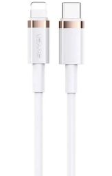 Кабель Usams US-SJ484 USB Type-C - Lightning, 1.2 м, White (SJ484USB02) від виробника Usams