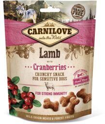 Ласощі для собак Carnilove Dog Lamb with Cranberries Crunchy Snack ягня, журавлина 200 г. (1111153871) від виробника Carnilove