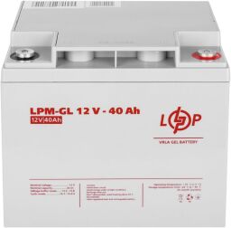 Акумуляторна батарея LogicPower 12V 40AH (LPM-GL 12 - 40 AH) GEL