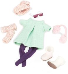 Набір одягу для ляльок LORI Зимовий комплект (LO30001Z) від виробника Lori