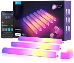 Набір настінних світильників Govee H6062 Glide RGBIC Wall Light (6+1) RGB (B6062301) від виробника Govee