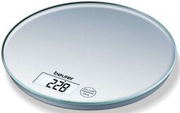 Весы Beurer кухонные 5кг, СR2032x2 в комплекте, стекло, серый (KS_28) от производителя Beurer