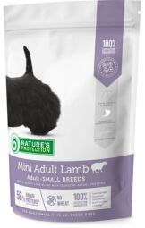 Nature's Protection Mini Adult Lamb Small breeds 0.5 кг сухий корм для собак малих порід з ягням