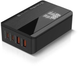 Сетевое зарядное устройство для ColorWay Power Delivery (2USB-A + 2USB TYPE-C) (65W) Black (CW-CHS040PD-BK) от производителя ColorWay