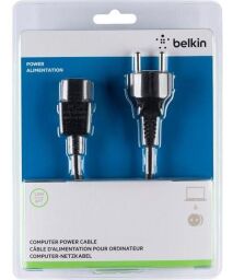 Кабель питания Belkin Schuko - C13, (IEC F/EURO) 1.8м, черный (F3A225CP1.8M-P) от производителя Belkin