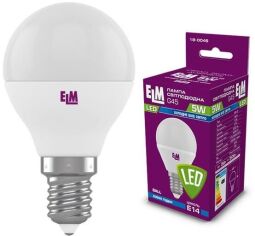 Лампа светодиодная пуля ELM 5W E14 4000K (18-0046) от производителя ELM