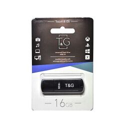 Флеш-накопичувач USB 16GB T&G 011 Classic Series Black (TG011-16GBBK) від виробника T&G
