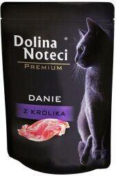 Dolina Noteci Premium Danie паучи для кошек 85 г х 10 шт (кролик) DN85(244) от производителя Dolina Noteci