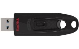 Накопичувач SanDisk   64GB USB 3.0 Type-A Ultra Чорний (SDCZ48-064G-U46) від виробника SanDisk