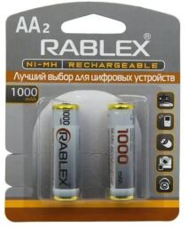 Аккумулятор Rablex AA (R6) 1000mAh (75424) от производителя Rablex