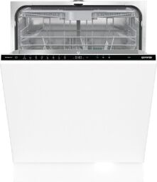 Посудомоечная машина Gorenje встраиваемая, 16компл., A+++, 60см, автоматическое открывание, сенсорн.упр, 3и корзины, белый (GV663D60) от производителя Gorenje