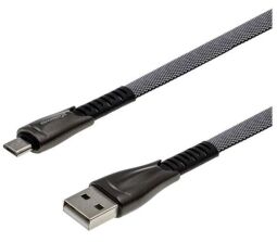 Кабель Grand-X USB - micro USB (M/M), 2 A, 1 м, Grey (FM09) від виробника Grand-X