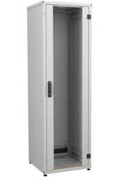 Шафа ZPAS 19", 42U, 800x800 мм, перфоровані двері, сіра (IT-428080-42AA-2-011-FP) від виробника ZPAS