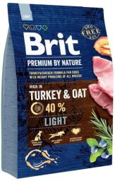 Brit Premium Light 3 кг сухий корм для собак із зайвою вагою (курка)