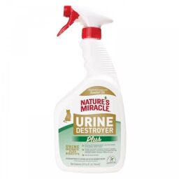 Спрей для устранения запаха кошачьей мочи Nature's Miracle Urine Destroyer Cat 946 мл (018065970053) от производителя 8in1