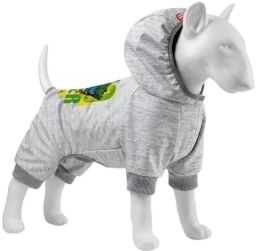 Комбинезон для собак WAUDOG Clothes рисунок "Джокер", софтшелл, S35, B 48-53 см, С 30-35 см (4823089347677) от производителя WAUDOG