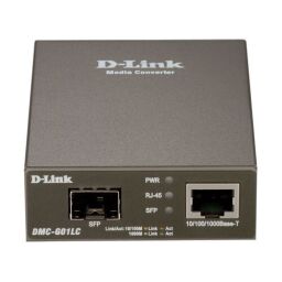 Медiаконвертер D-Link DMC-G01LC 1xGE, 1xSFP