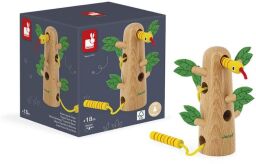 Развивающая игра Janod Шнуровка дерево тропик (J08265) от производителя Janod