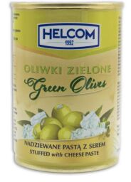 Оливки HELCOM 280g зелені з сиром ж/б