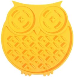 Коврик-кормушка WahoPet силиконовый "Сова" желтый (2700000021118) от производителя Wahopet