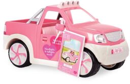 Транспорт для ляльок LORI Джип рожевий з FM радіо